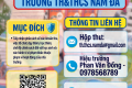 Công khai số điện thoại, địa chỉ tiếp nhận phản các hành vi vi phạm trong lĩnh vực giáo dục tại Trường Tiểu học và THCS Nam Đà